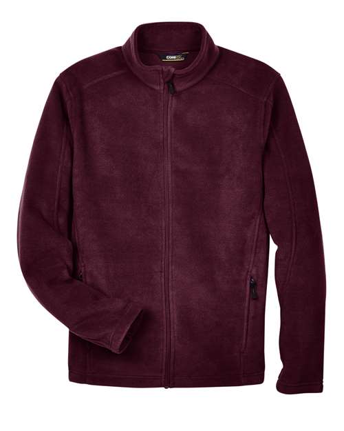 CORE365 88190 Men's Journey Fleece Jacket - Burgundy