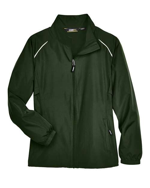 CORE365 78183 Women's Techno Lite Motivate Unlined Lightweight Jacket - Forest