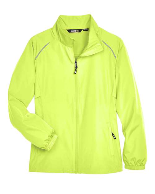CORE365 78183 Women's Techno Lite Motivate Unlined Lightweight Jacket - Safety Yellow