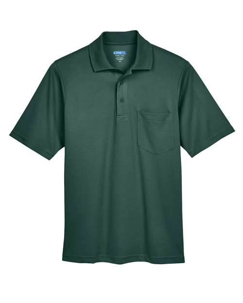 Load image into Gallery viewer, CORE365 88181P Men's Origin Performance Piqué Polo with Pocket - Forest
