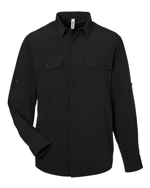 CORE365 CE510L Men's Ultra UVP® Marina Shirt - Black