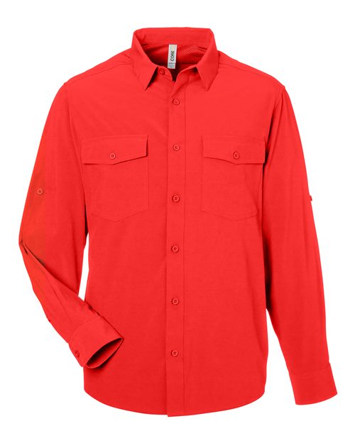 CORE365 CE510L Men's Ultra UVP® Marina Shirt - Marina Red