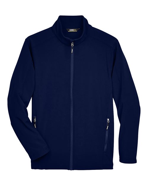 Load image into Gallery viewer, CORE365 88184 Men's Cruise Two-Layer Fleece Bonded Soft Shell Jacket - Classic Navy

