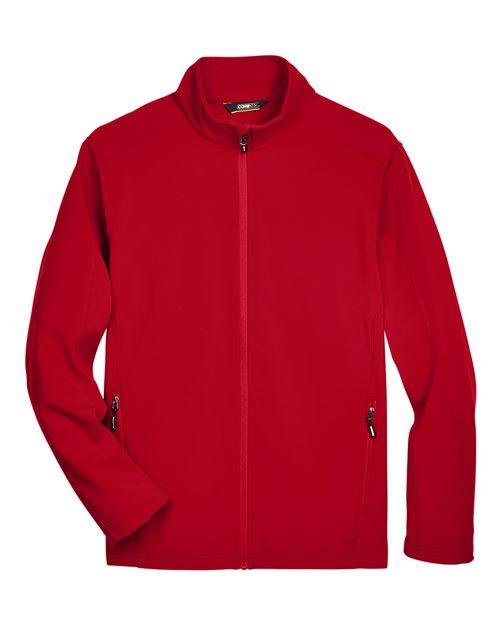 Load image into Gallery viewer, CORE365 88184 Men's Cruise Two-Layer Fleece Bonded Soft Shell Jacket - Classic Red
