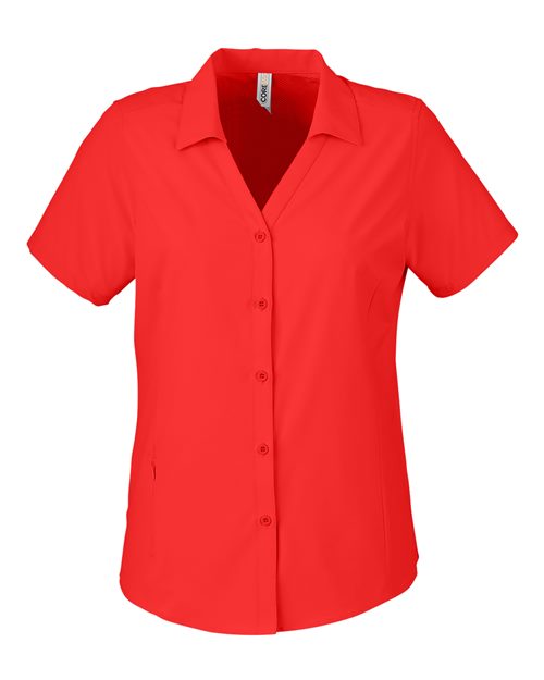 Load image into Gallery viewer, CORE365 CE510W Women's Ultra UVP® Marina Shirt - Marina Red
