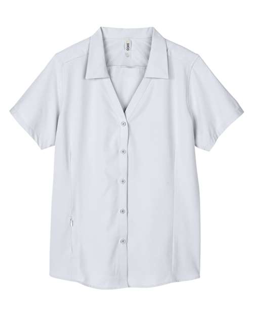 CORE365 CE510W Women's Ultra UVP® Marina Shirt - Platinum