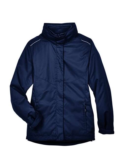 CORE365 78205 Women's 3-in-1 Jacket with Fleece Liner - Classic Navy