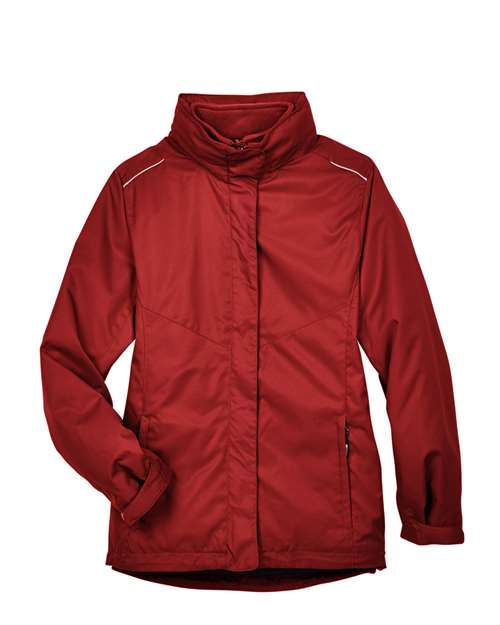 Load image into Gallery viewer, CORE365 78205 Women's 3-in-1 Jacket with Fleece Liner - Classic Red
