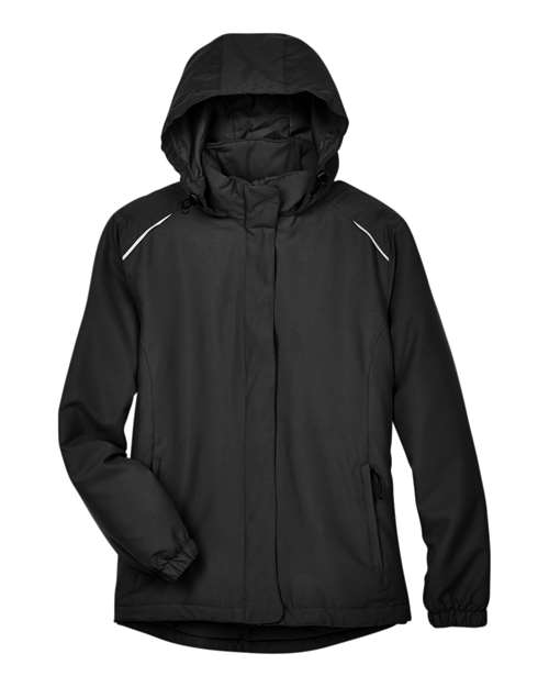 CORE365 78189 Women's Brisk Insulated Jacket - Black