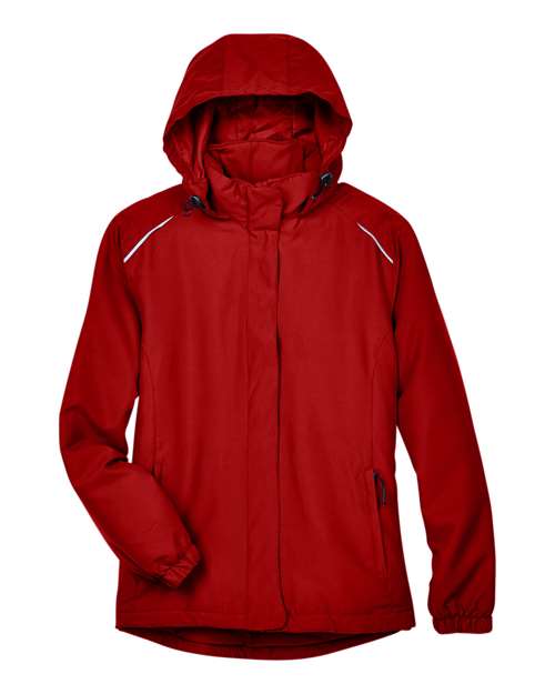 Load image into Gallery viewer, CORE365 78189 Women's Brisk Insulated Jacket - Classic Red
