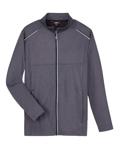 CORE365 CE708 Men's Techno Lite Three-Layer Knit Tech-Shell - Carbon Heather