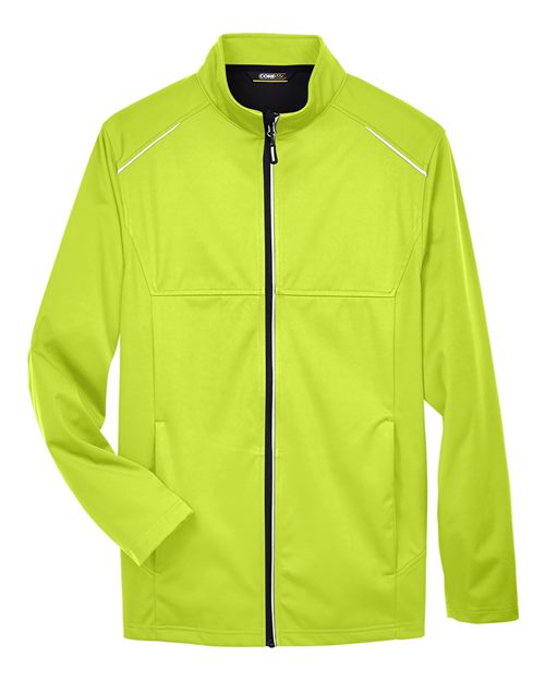 CORE365 CE708 Men's Techno Lite Three-Layer Knit Tech-Shell - Safety Yellow