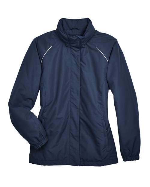 Load image into Gallery viewer, CORE365 78224 Women's Profile Fleece-Lined All-Season Jacket - Classic Navy
