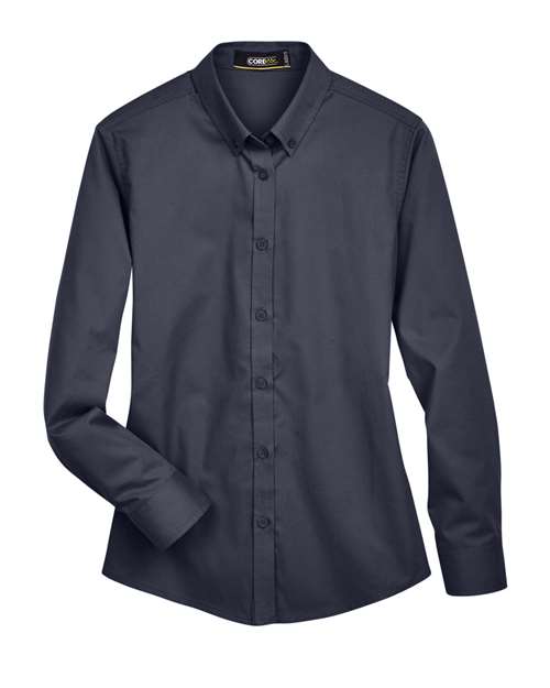 CORE365 78193 Women's Operate Twill Shirt - Carbon
