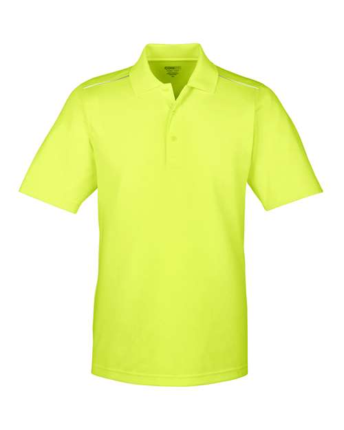 Load image into Gallery viewer, CORE365 88181R Men's Radiant Performance Piqué Polo with Reflective Piping - Safety Yellow
