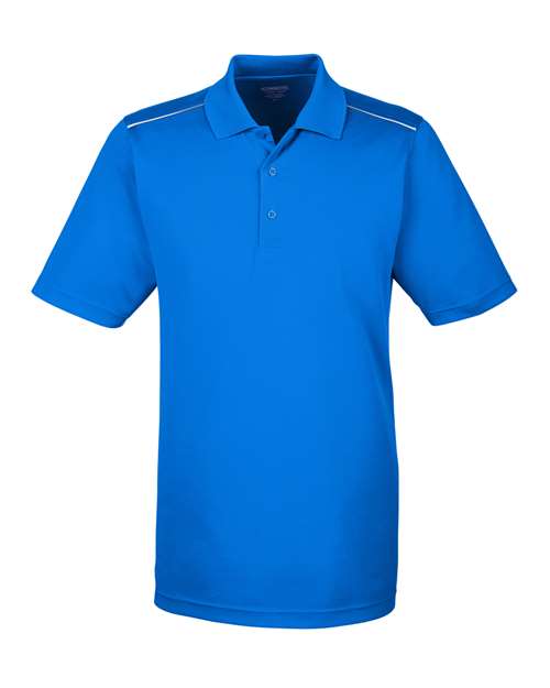 Load image into Gallery viewer, CORE365 88181R Men's Radiant Performance Piqué Polo with Reflective Piping - True Royal
