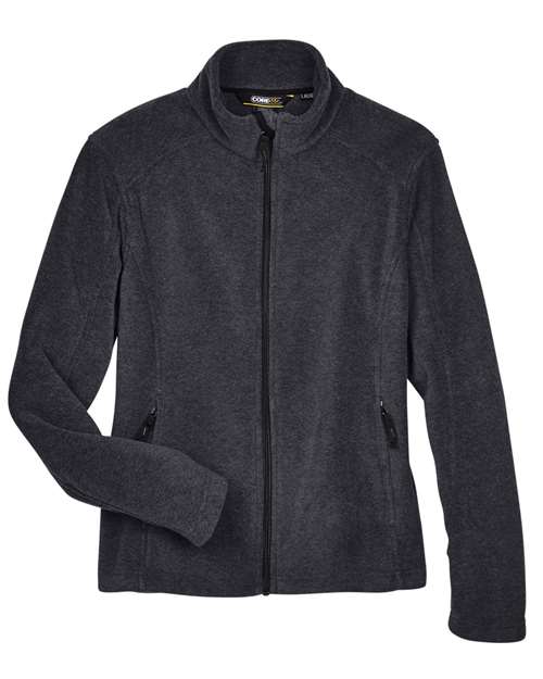 Load image into Gallery viewer, CORE365 78190 Women's Journey Fleece Jacket - Heather Charcoal

