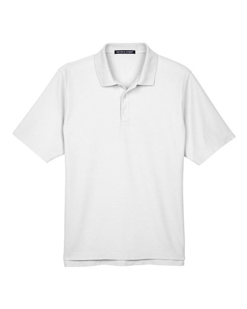Load image into Gallery viewer, Devon &amp; Jones DG150 Men's DRYTEC20™ Performance Polo - White
