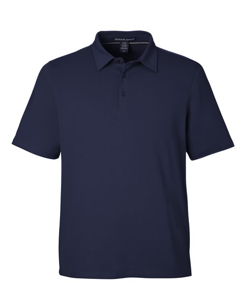 Load image into Gallery viewer, Devon &amp; Jones DG120 Men's Raleigh Stretch Polo - Navy
