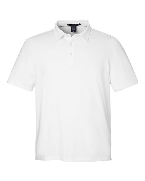Load image into Gallery viewer, Devon &amp; Jones DG120 Men's Raleigh Stretch Polo - White

