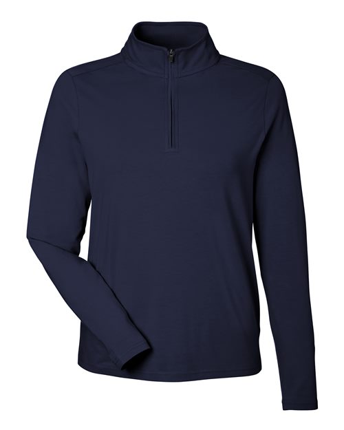 Load image into Gallery viewer, Devon &amp; Jones DG425W Women's Raleigh Stretch Quarter-Zip Pullover - Navy

