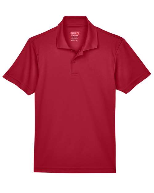 CORE365 88181Y Youth Origin Performance Piqué Polo - Classic Red