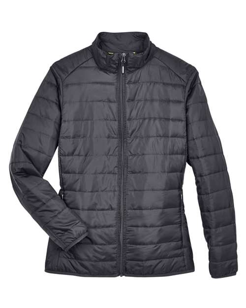 CORE365 CE700W Women's Prevail Packable Puffer Jacket - Carbon