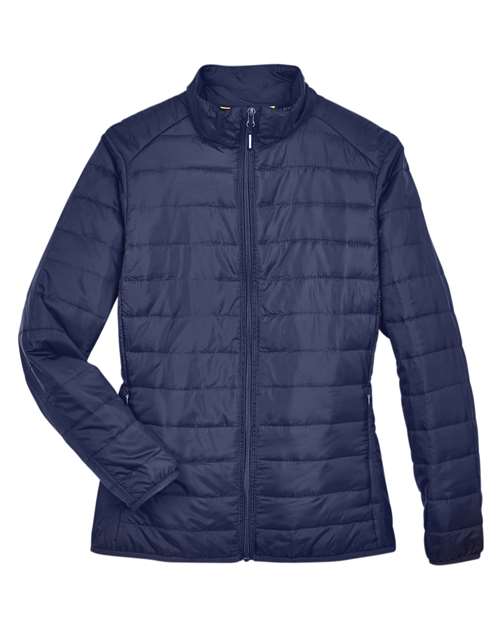 Load image into Gallery viewer, CORE365 CE700W Women's Prevail Packable Puffer Jacket - Classic Navy
