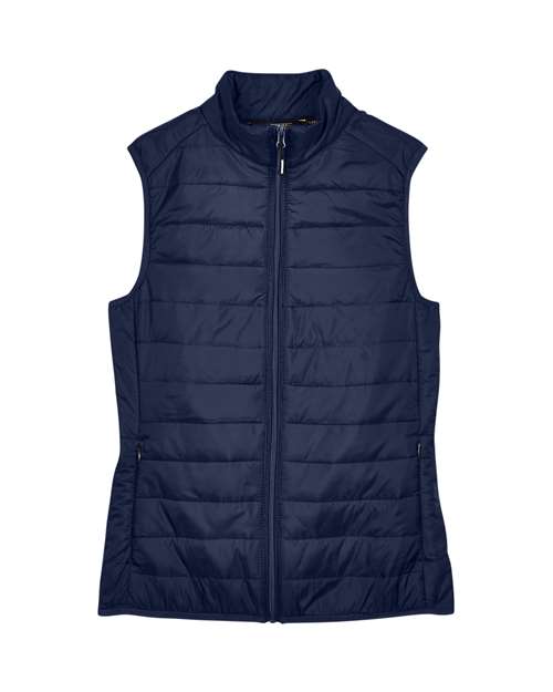 CORE365 CE702W Women's Prevail Packable Puffer Vest - Classic Navy