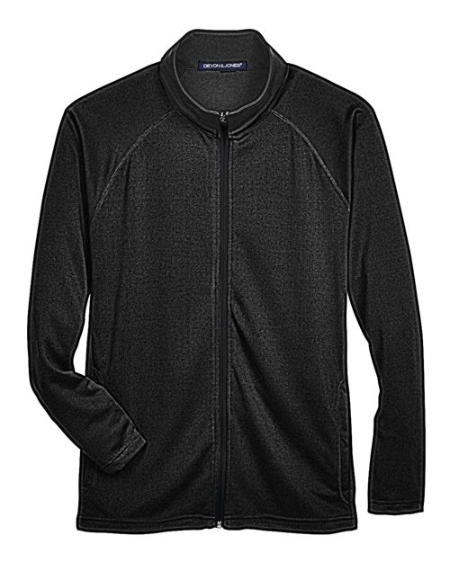 Load image into Gallery viewer, Devon &amp; Jones DG420 Men's Stretch Tech-Shell® Compass Full-Zip Jacket - Black
