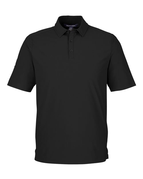 Devon & Jones DG110 Men's CrownLux Performance® Windsor Welded Polo - Black