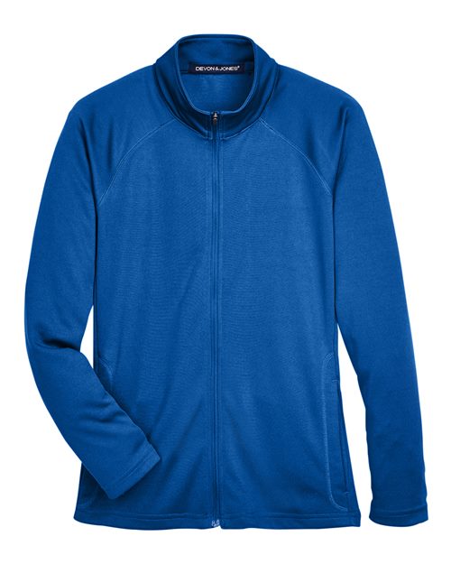 Load image into Gallery viewer, Devon &amp; Jones DG420W Women's Stretch Tech-Shell® Compass Full-Zip Jacket - True Royal
