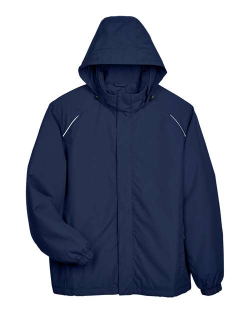 CORE365 88189T Men's Tall Brisk Insulated Jacket - Classic Navy
