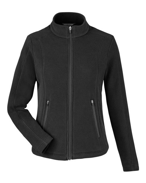 Load image into Gallery viewer, Devon &amp; Jones DG730W Women's CrownLux Performance® Fleece Full-Zip Jacket - Black
