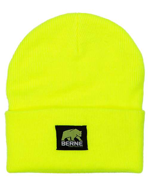Load image into Gallery viewer, Berne Apparel H150 Heritage Knit Cuff Beanie - Yellow
