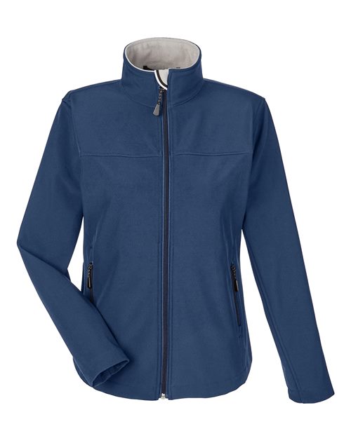 Load image into Gallery viewer, Devon &amp; Jones D995W Women's Soft Shell Jacket - Navy
