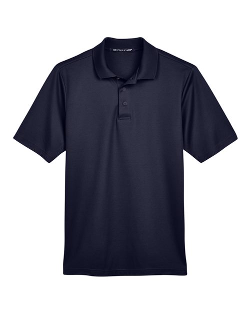 Load image into Gallery viewer, Devon &amp; Jones DG20T Men's Tall CrownLux Performance® Plaited Polo - Navy
