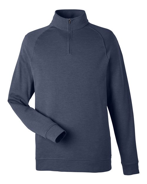 Devon & Jones DG481 Men's New Classics® Charleston Quarter-Zip Pullover - Navy Melange