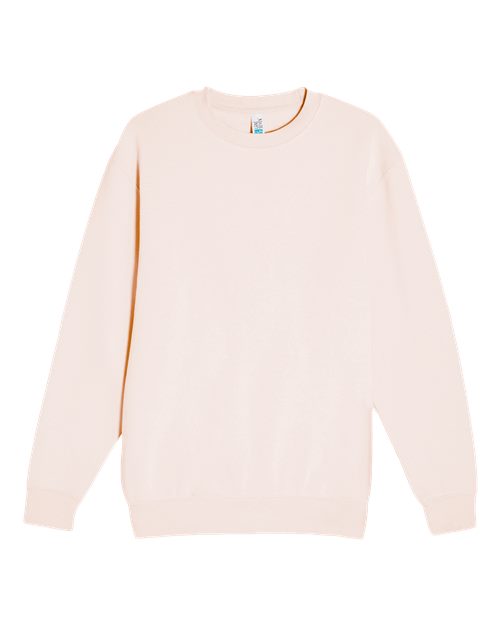 Lane Seven LS14004 Unisex Premium Crewneck Sweatshirt - Pale Pink