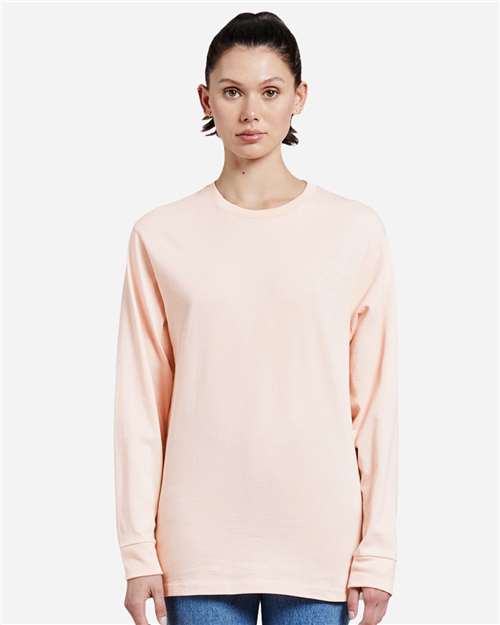 Lane Seven LS15009 Unisex Heavyweight Long Sleeve Tee - Pale Pink