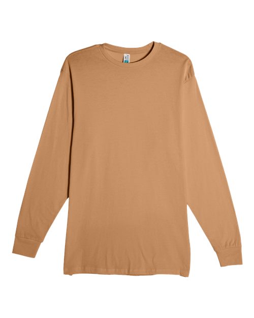 Lane Seven LS15009 Unisex Heavyweight Long Sleeve Tee - Toasted Coconut