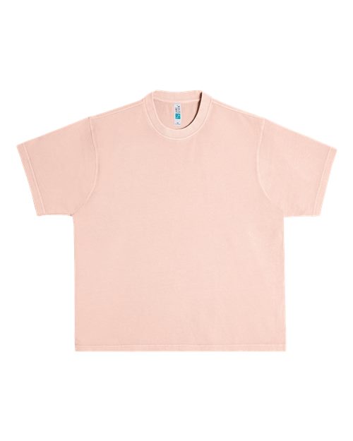 Lane Seven LS16005 Unisex Urban Heavyweight Tee - Pigment Salmon