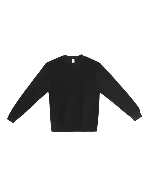 Lane Seven LS16004 Unisex Urban Crewneck Sweatshirt - Black