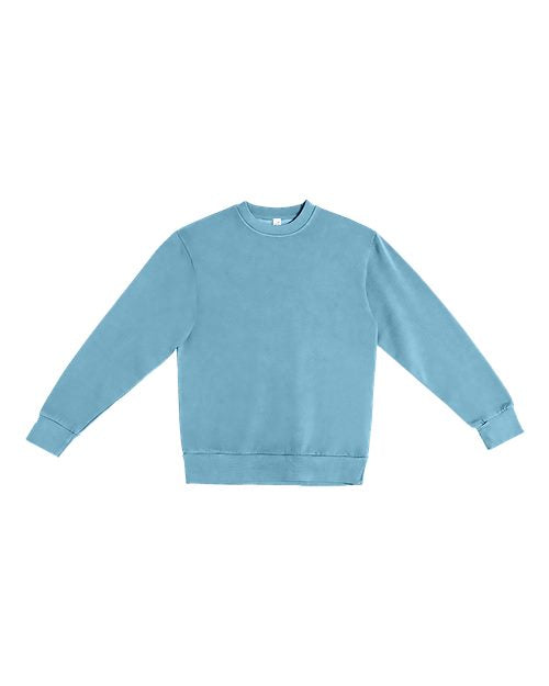 Load image into Gallery viewer, Lane Seven LS16004 Unisex Urban Crewneck Sweatshirt - Pigment Pebble Blue

