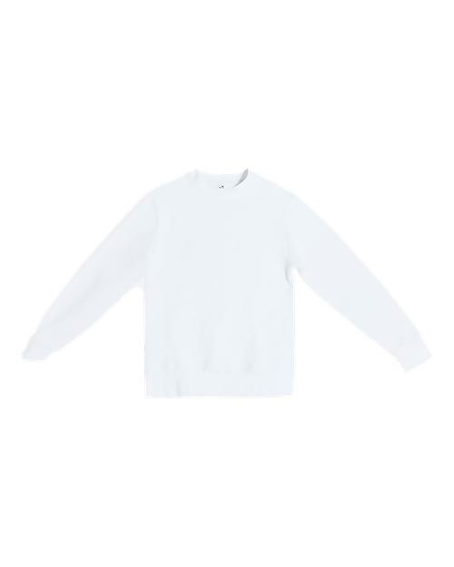 Lane Seven LS16004 Unisex Urban Crewneck Sweatshirt - White
