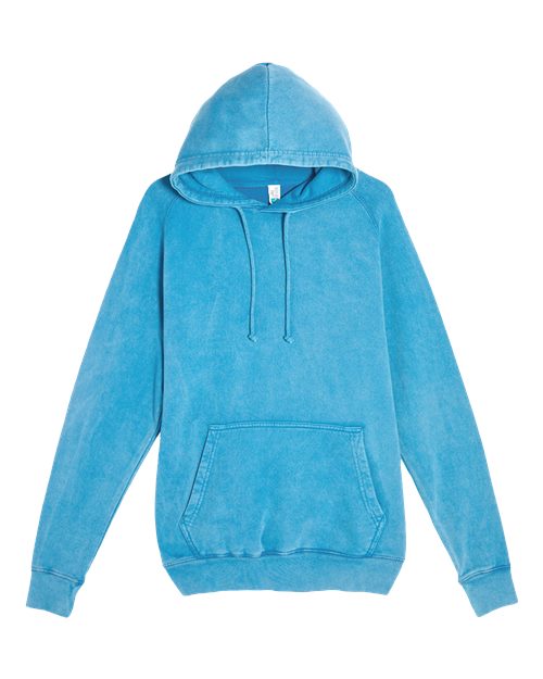 Lane Seven LST004 Unisex Vintage Raglan Hoodie Sweatshirt - Vintage Lake
