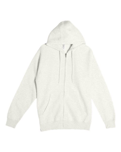 Lane Seven LS14003 Unisex Premium Full-Zip Hoodie Sweatshirt - Oatmeal Heather