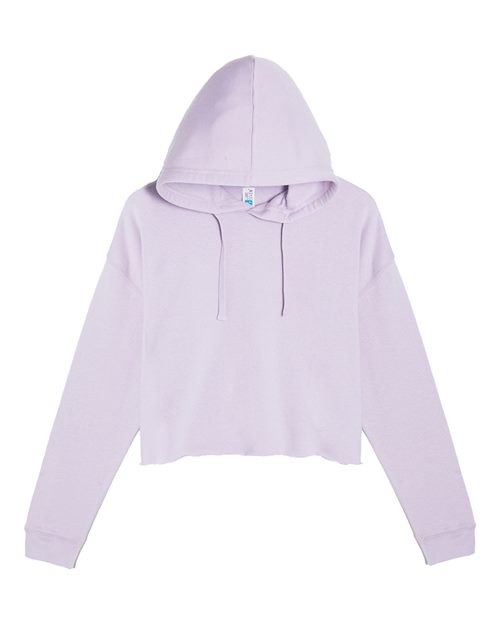 Lane Seven LS12000 Women's Cropped Hoodie Sweatshirt - Lilac