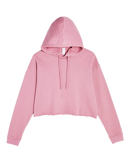 Load image into Gallery viewer, Lane Seven LS12000 Women's Cropped Hoodie Sweatshirt - Mauve
