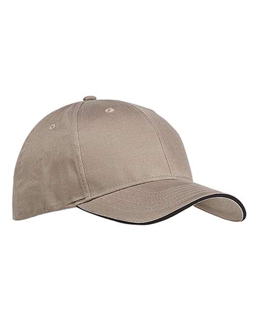 Load image into Gallery viewer, Brushed Twill Sandwich Cap
